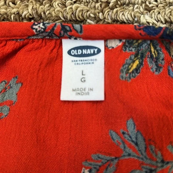 Old Navy Peasant Top - Picture 7 of 7